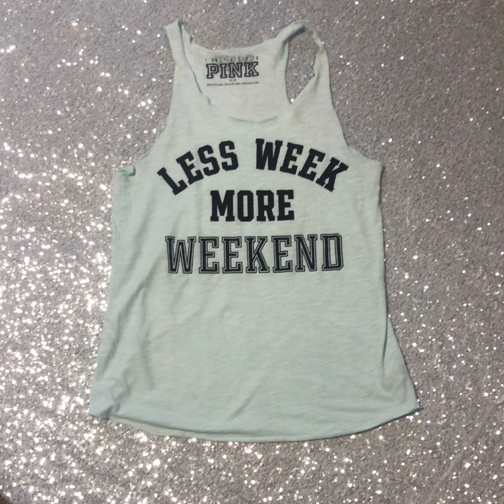 Victoria's Secret PINK Tank Top - Mint Green